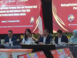 KPU DKI Jakarta Mulai Rapat Pleno Penetapan Hasil Rekapitulasi Pilgub