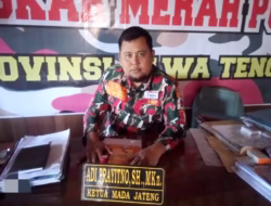 Ketua Markas Daerah Laskar Merah Putih (LMP) Jawa Tengah, ADV. Adi Prayitno S.H. MKn, memberikan apresiasi dan ucapan selamat atas Sertijab Kasatreskrim Polres Grobogan