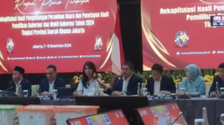 KPU DKI Jakarta Mulai Rapat Pleno Penetapan Hasil Rekapitulasi Pilgub