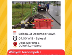 Gangguan Air Bersih dan Perbaikan Pipa di Desa Slarang dan Dukuh Lumpang: Wilayah Terdampak